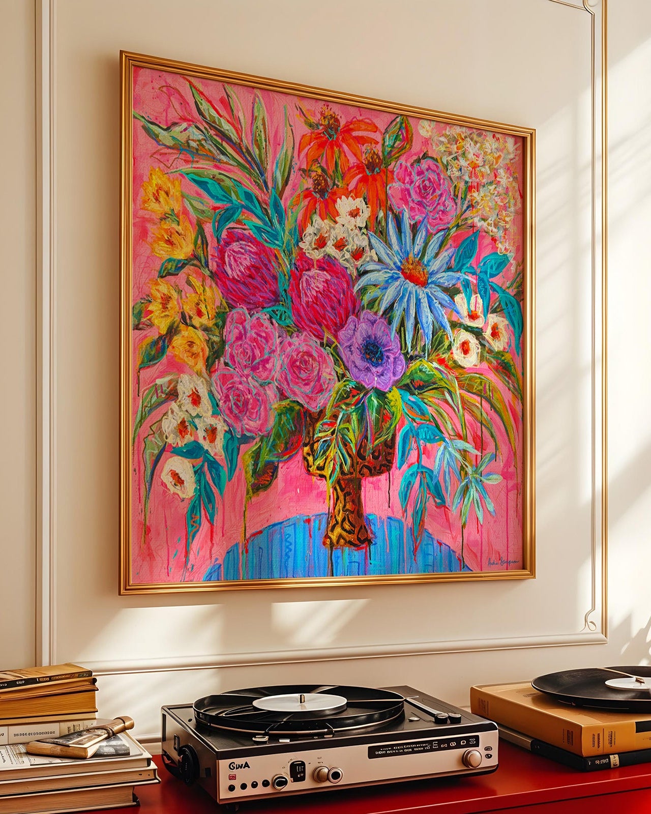 The Way That I Am | Floral Art Print by Audra Sampson