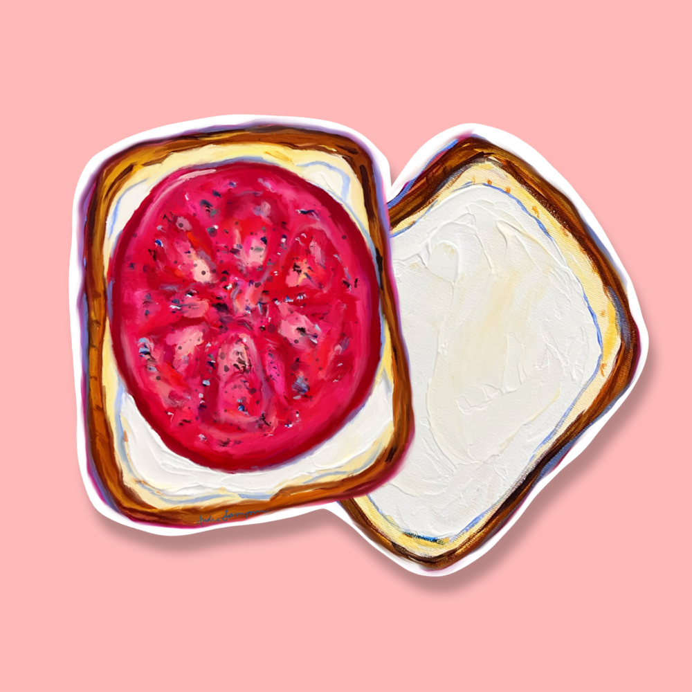 Tomato Sandwich Sticker