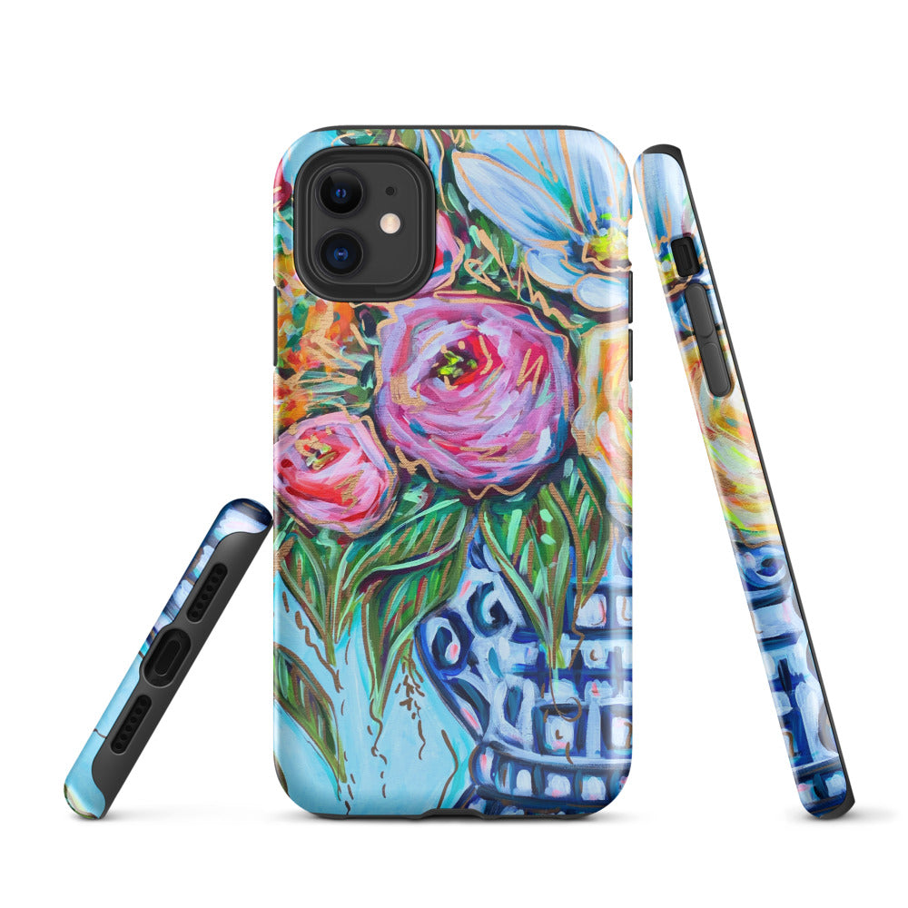 Floral Ginger Jar Tough Case for iPhone®