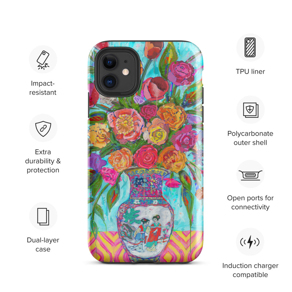 Chinoiserie Vase Tough Case for iPhone®