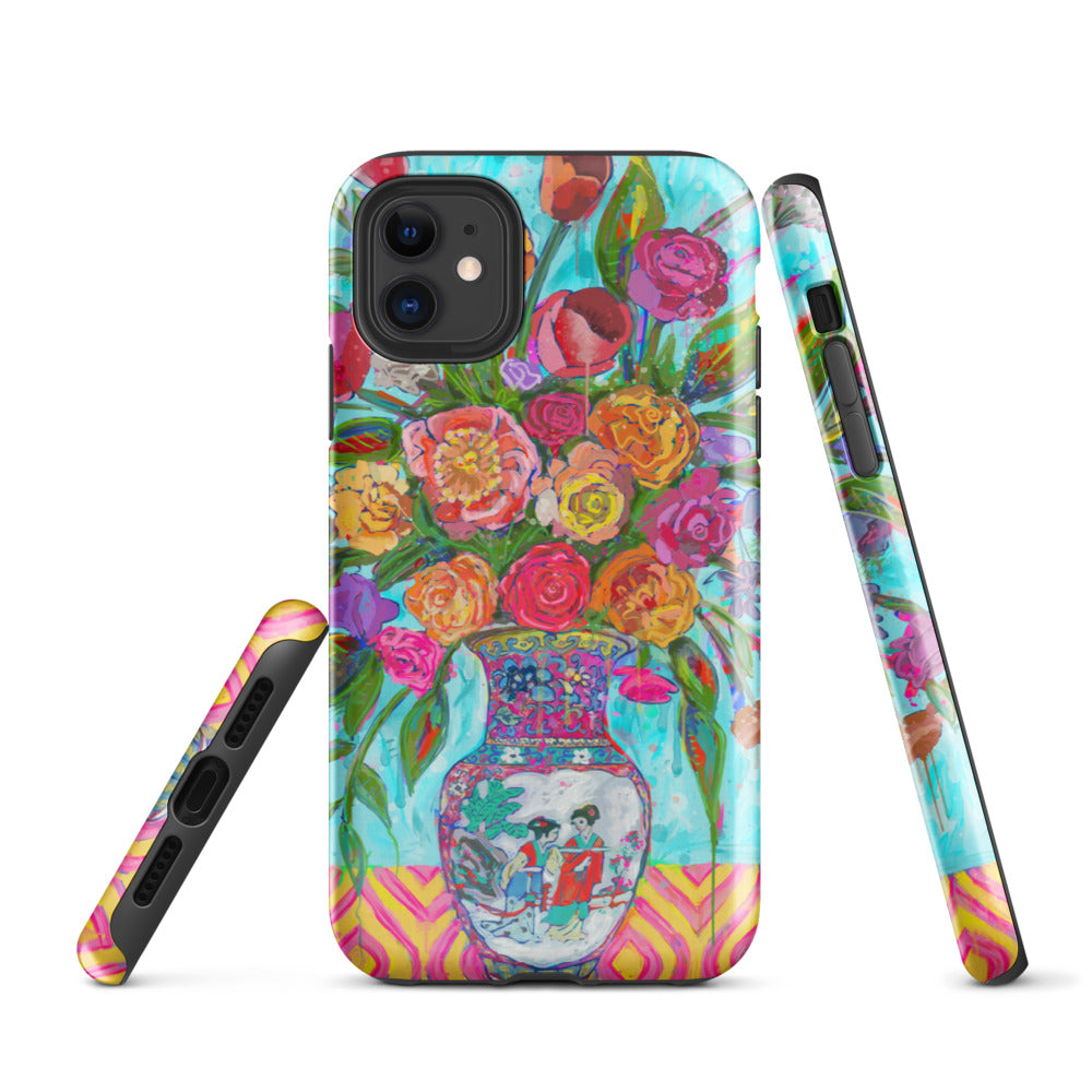 Chinoiserie Vase Tough Case for iPhone®