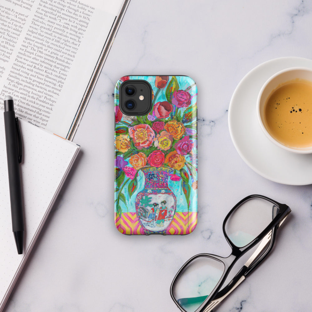 Chinoiserie Vase Tough Case for iPhone®