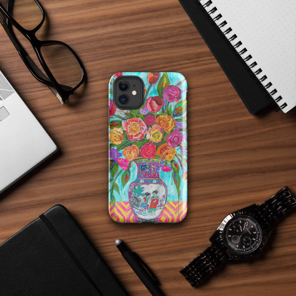 Chinoiserie Vase Tough Case for iPhone®