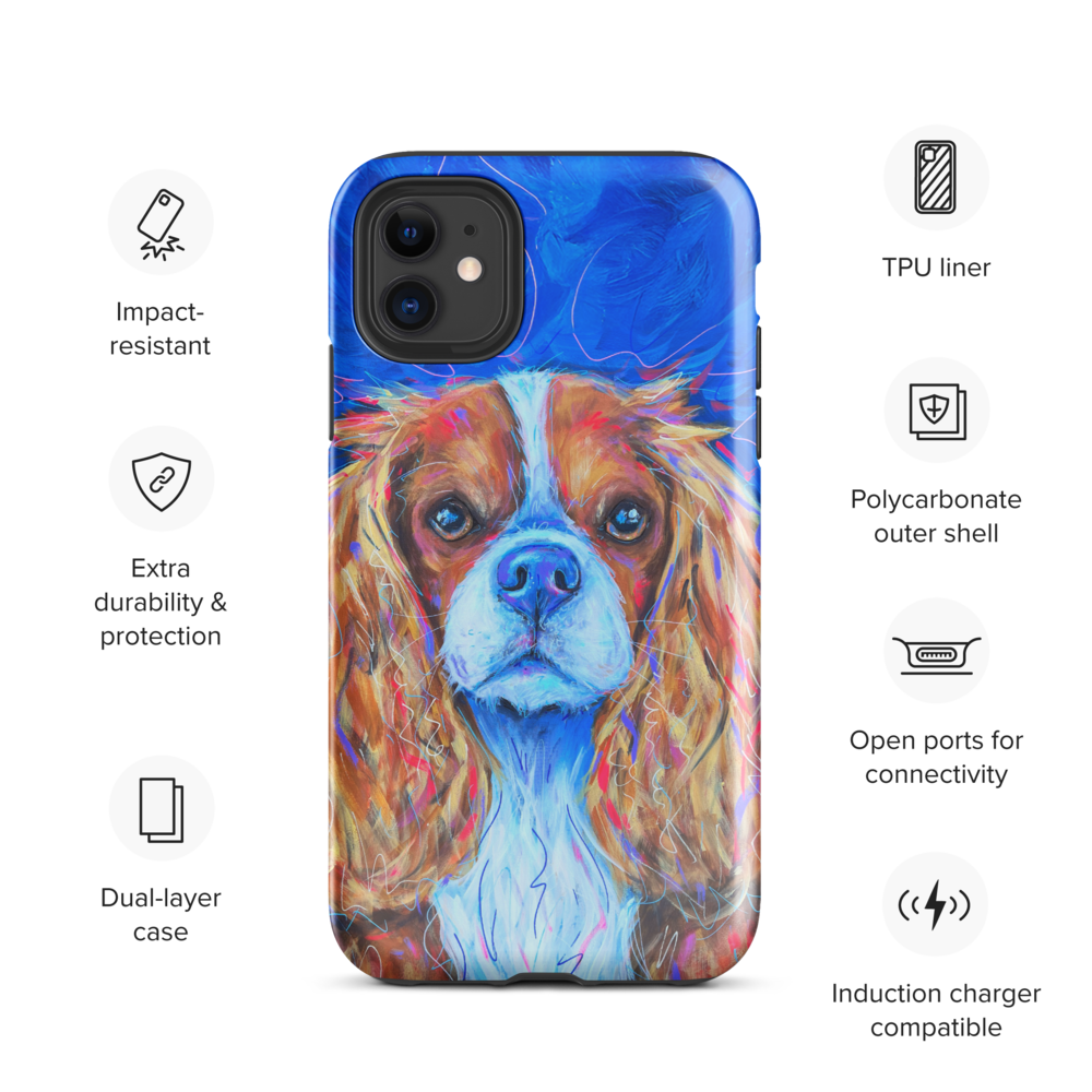 King Charles Cavalier Spaniel Tough Case for iPhone®