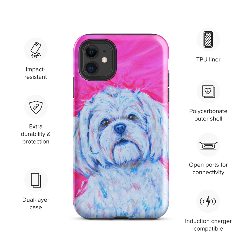 Maltese Maltipoo Tough Case for iPhone®