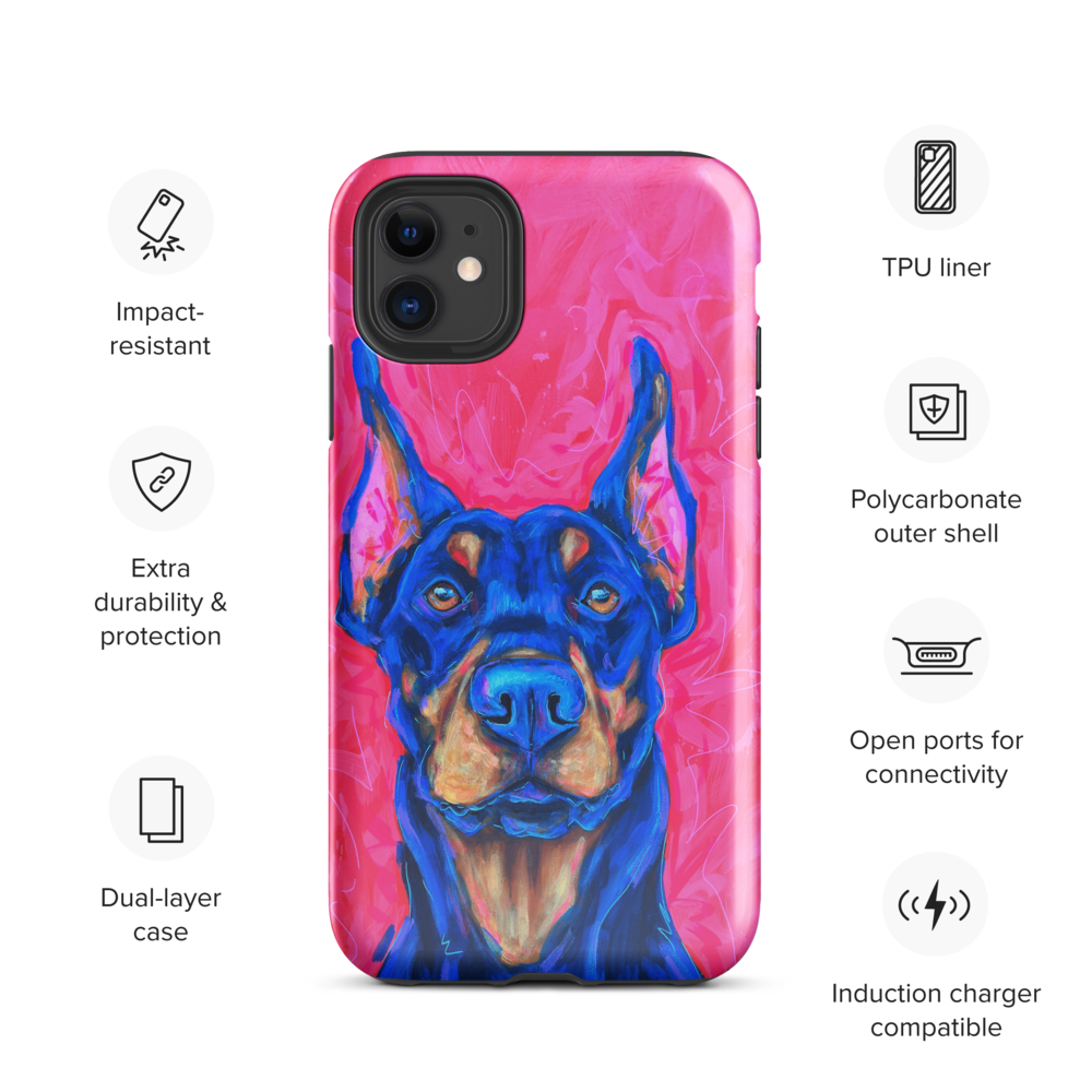 Doberman Pinscher Tough Case for iPhone®