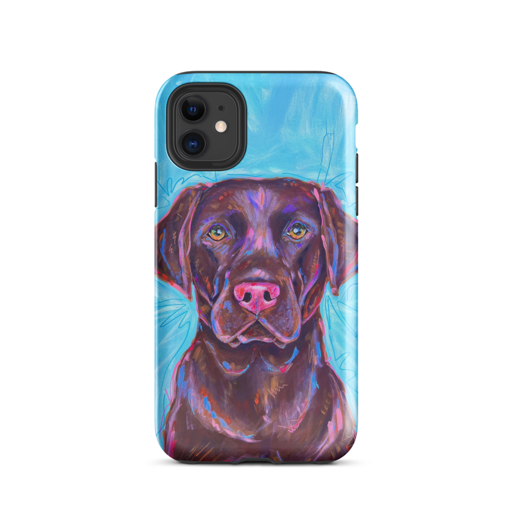 Chocolate Labrador Retriever Tough Case for iPhone®