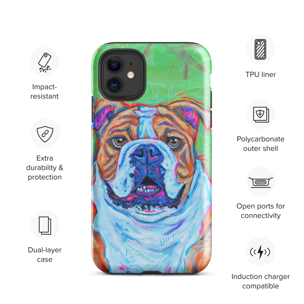 English Bulldog Tough Case for iPhone®