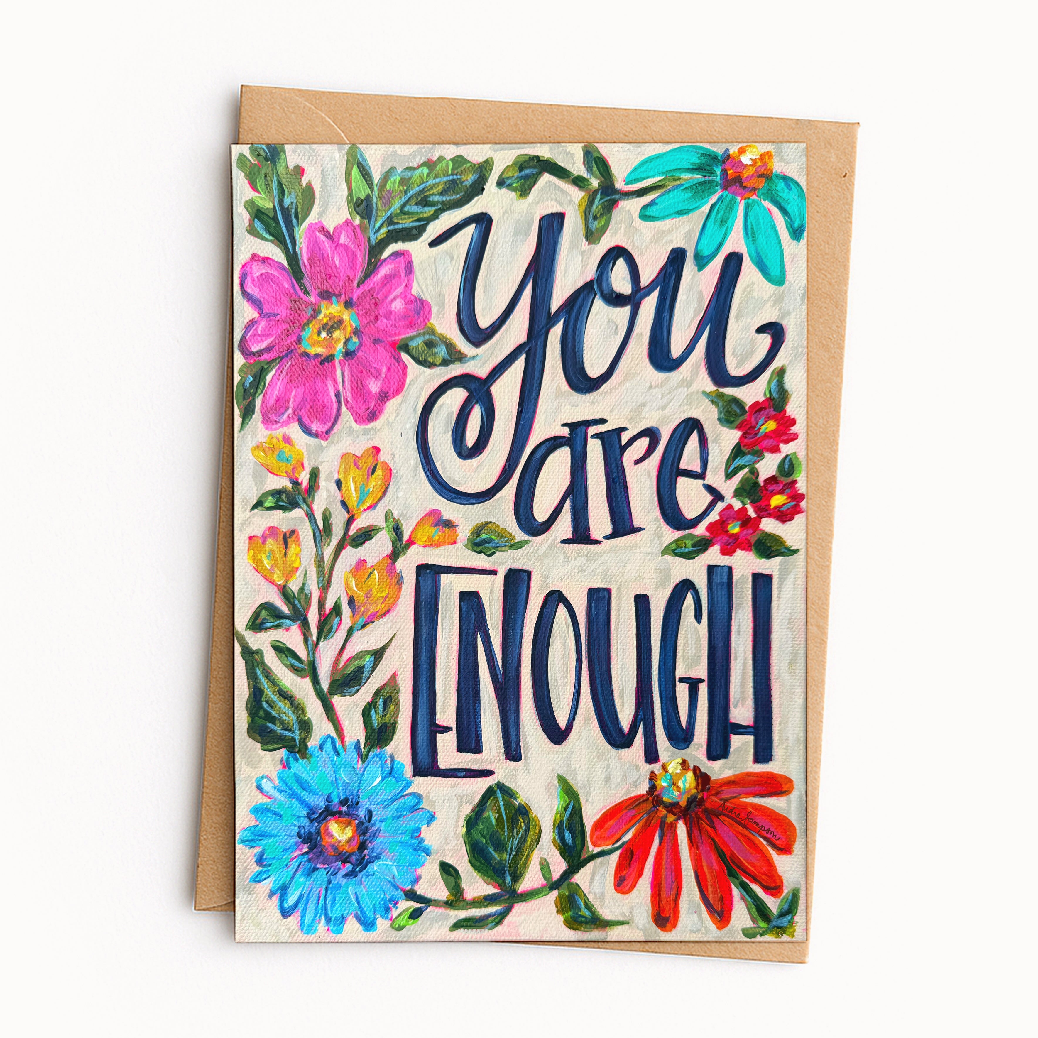 You Are Enough Greeting Card