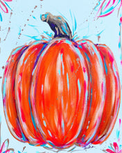 Load image into Gallery viewer, Orange Pumpkin Canvas