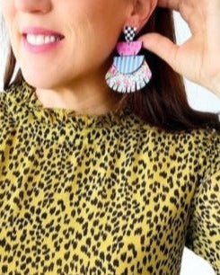 Emma - Clover Farm Daddy's Tie-Dangle Earring