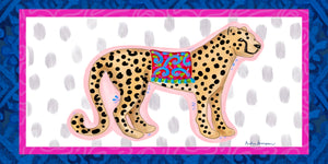 Cheetah Lumbar Pillow Swap