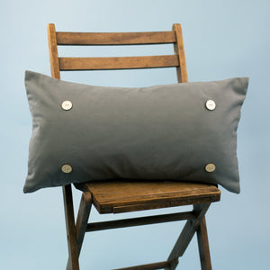 Audra Style Swap Pillow- Medium Gray (Pillow Only)