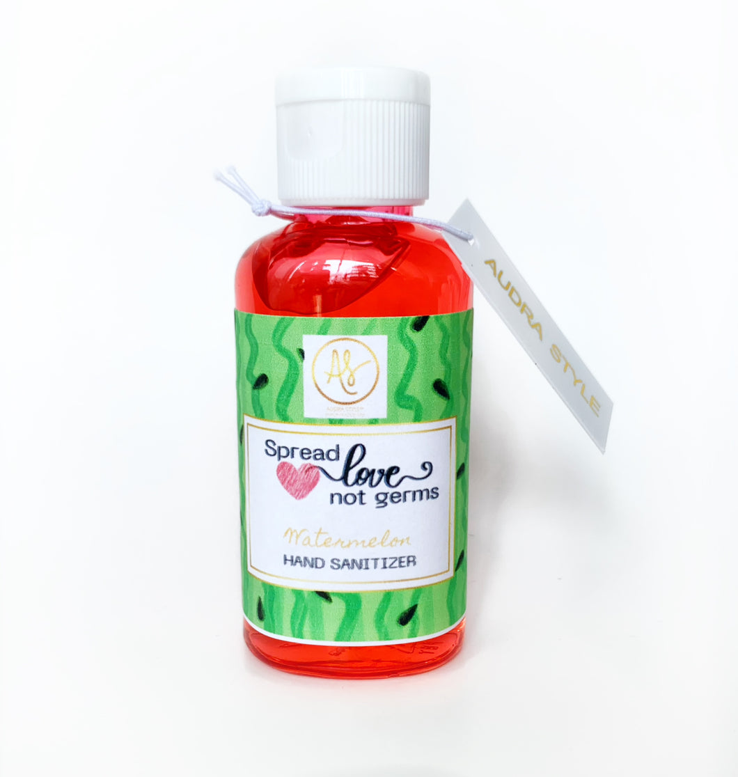 Spread Love, Not Germs Hand Sanitizer- Watermelon