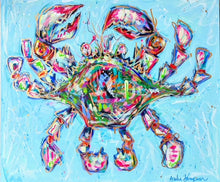 Load image into Gallery viewer, &quot;You Take the Cake&quot; 20&quot;x24&quot; Original Crab on Canvas