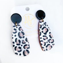 Load image into Gallery viewer, The OG - Taupe Leopard-Dangle Earring