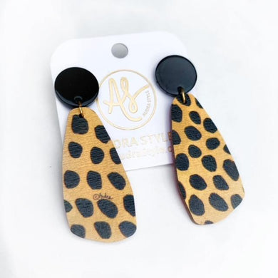 The OG - Cheetah Dot-Dangle Earring