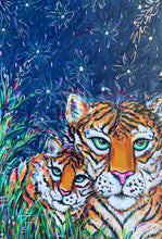 Load image into Gallery viewer, Tiger and Cub Reproduction Print