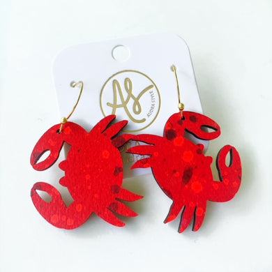 Red Crab Dangle