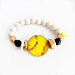 Softball Bracelet