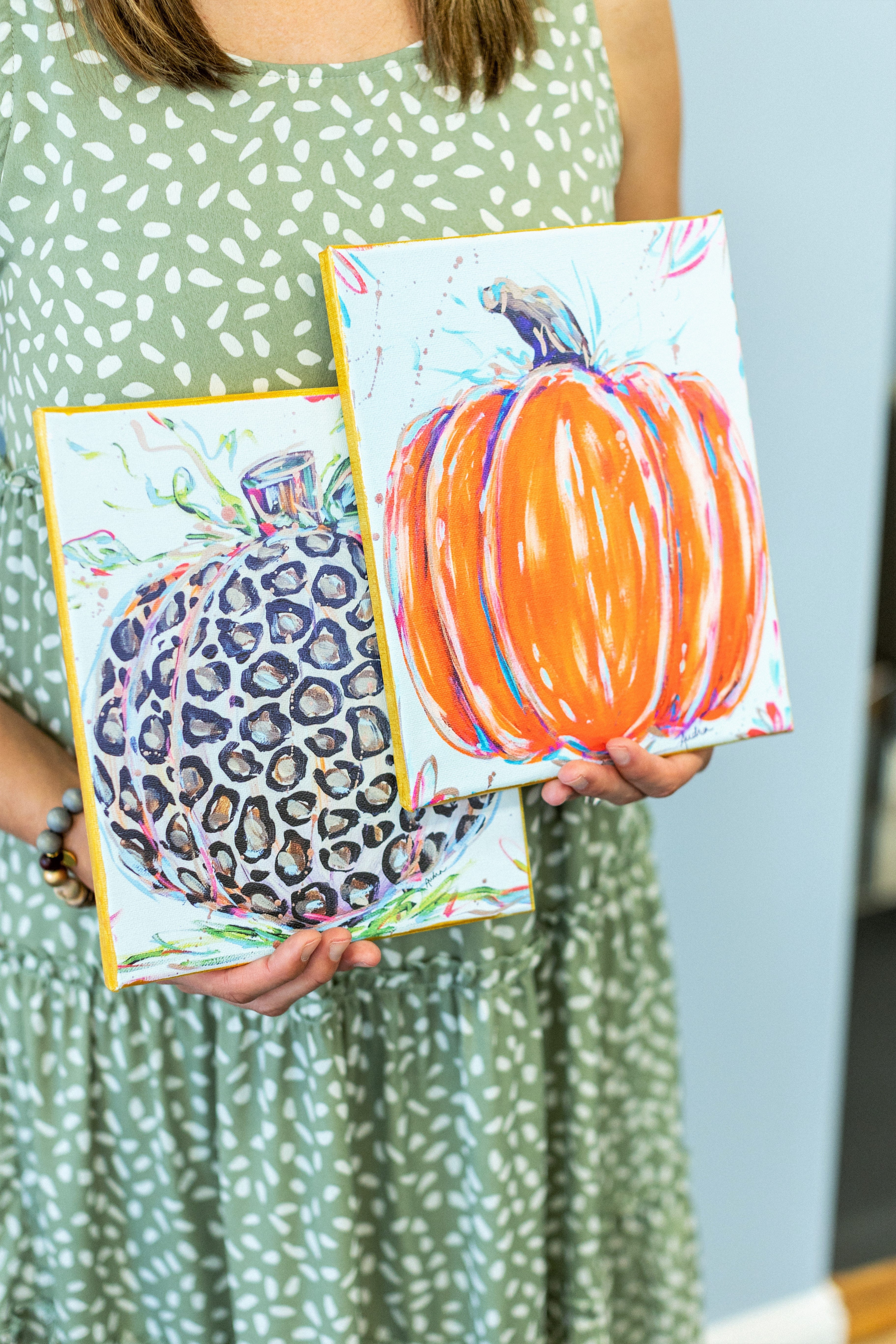 Orange Pumpkin Canvas