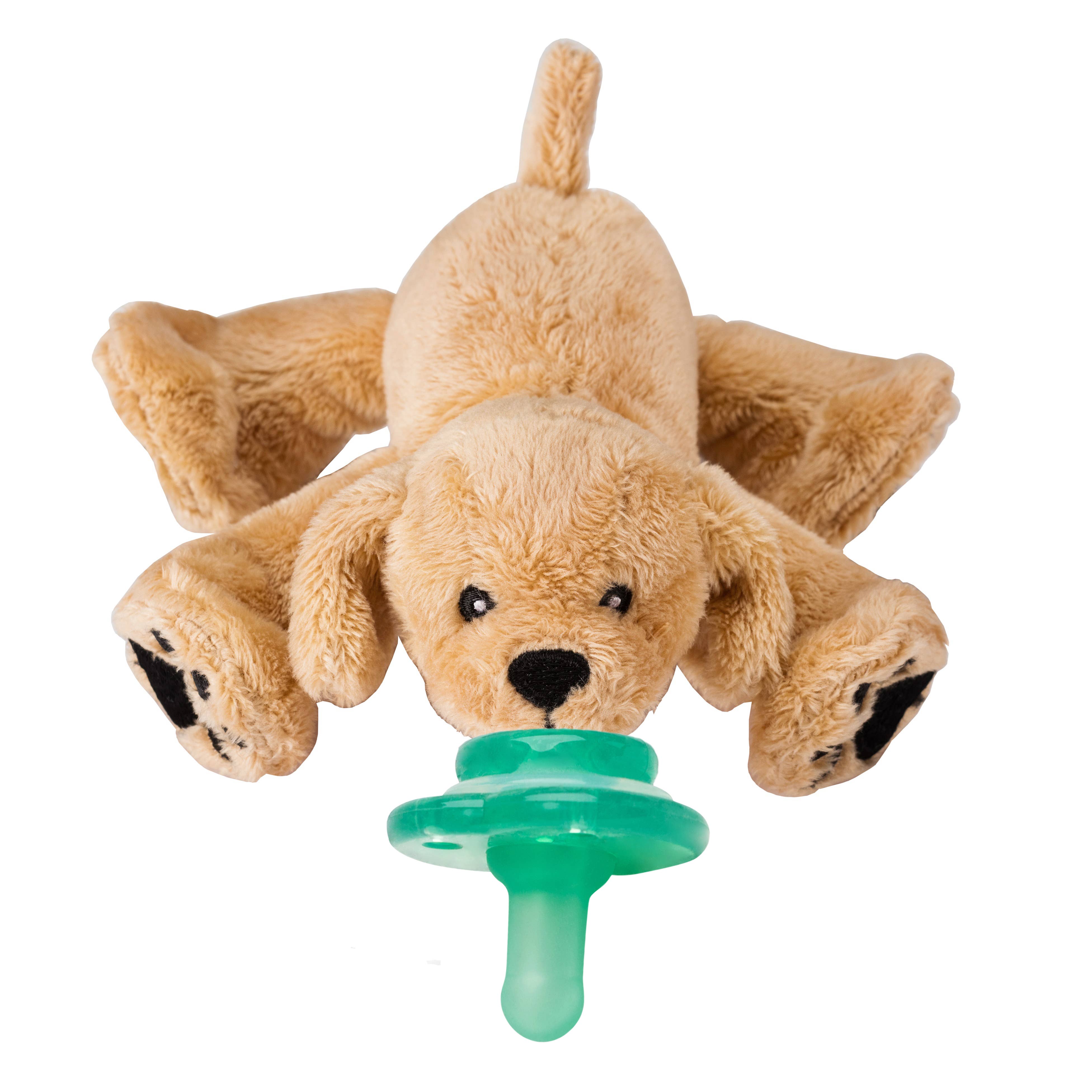 Paci-Plushies Buddies - Rufus Retriever - Pacifier