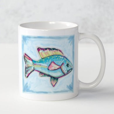 Blue Fish Coffee Mug