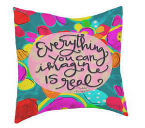 Everything You Can Imagine Pillow - 18x18
