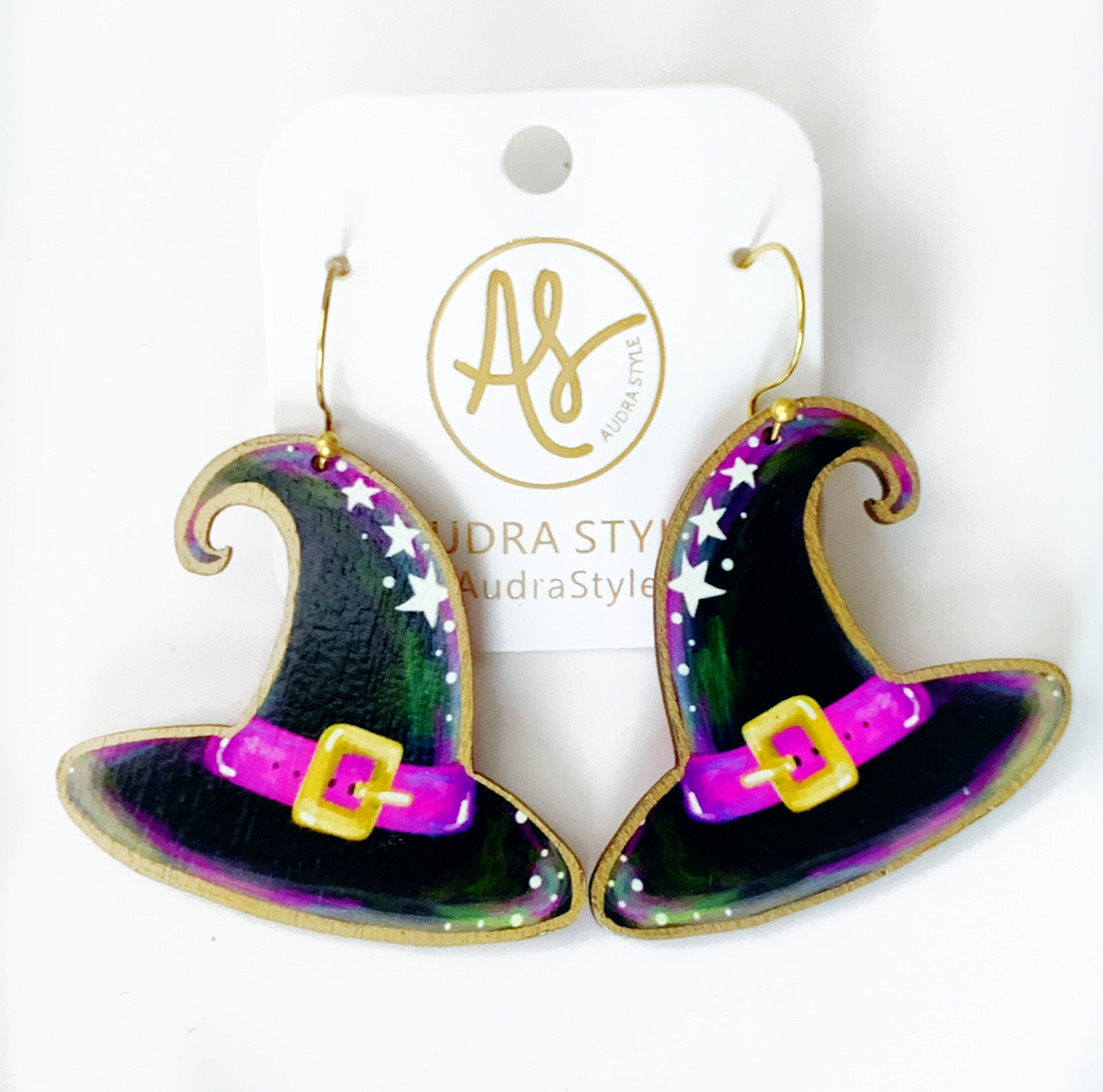 Witch Hat Earrings