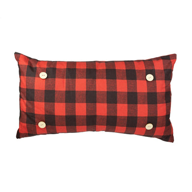 Audra Style Swap Pillow- Red Plaid (Pillow Only)