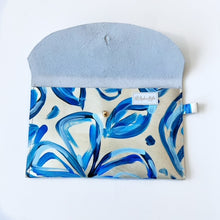 Load image into Gallery viewer, Hand Painted Leather Wallet Clutch - #9